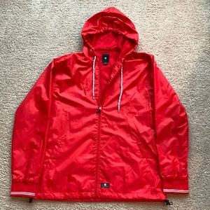 DC Mens Large Sportster Jacket Red